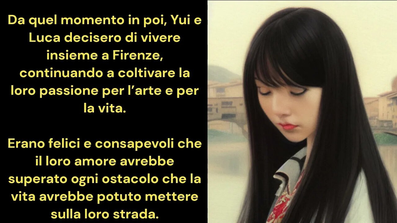 2 - "Yui, Florence and an Unexpected Encounter." A fun story to improve your Italian!