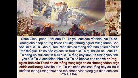 HÃY TÂM LINH HÓA BẢN THÂN, CHUẨN BỊ CHO CUỘC PHÁN XÉT NHỎ ĐÃ GẦN KỀ! (Các TĐ JL.P264)