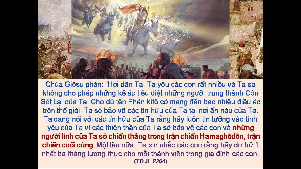 HÃY TÂM LINH HÓA BẢN THÂN, CHUẨN BỊ CHO CUỘC PHÁN XÉT NHỎ ĐÃ GẦN KỀ! (Các TĐ JL.P264)
