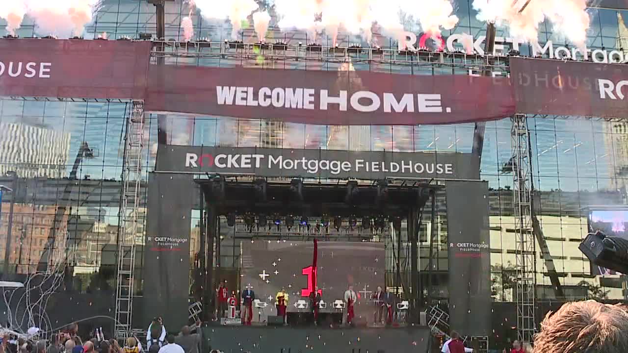 WATCH: Rocket Mortgage FieldHouse grand opening