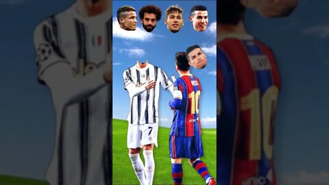 MESSI with Who ??🤔| Wrong Head Puzzle | RONALDO | FIFA |#short #shorts #trending #viral #messi#short