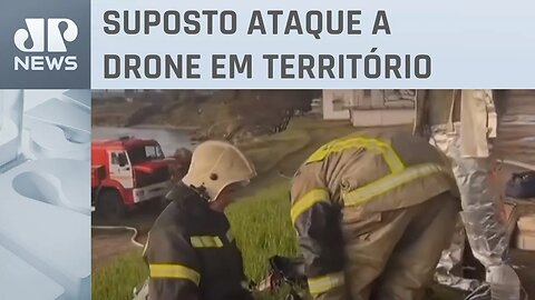 Giro internacional: Incêndio atinge tanque de combustível na península da Crimeia