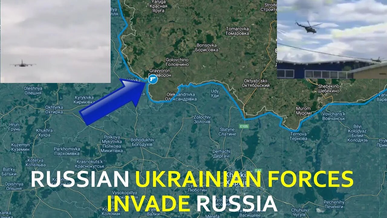 Russian Ukrainian Forces Invade Russia | Belgorod Front Update 23/05/23