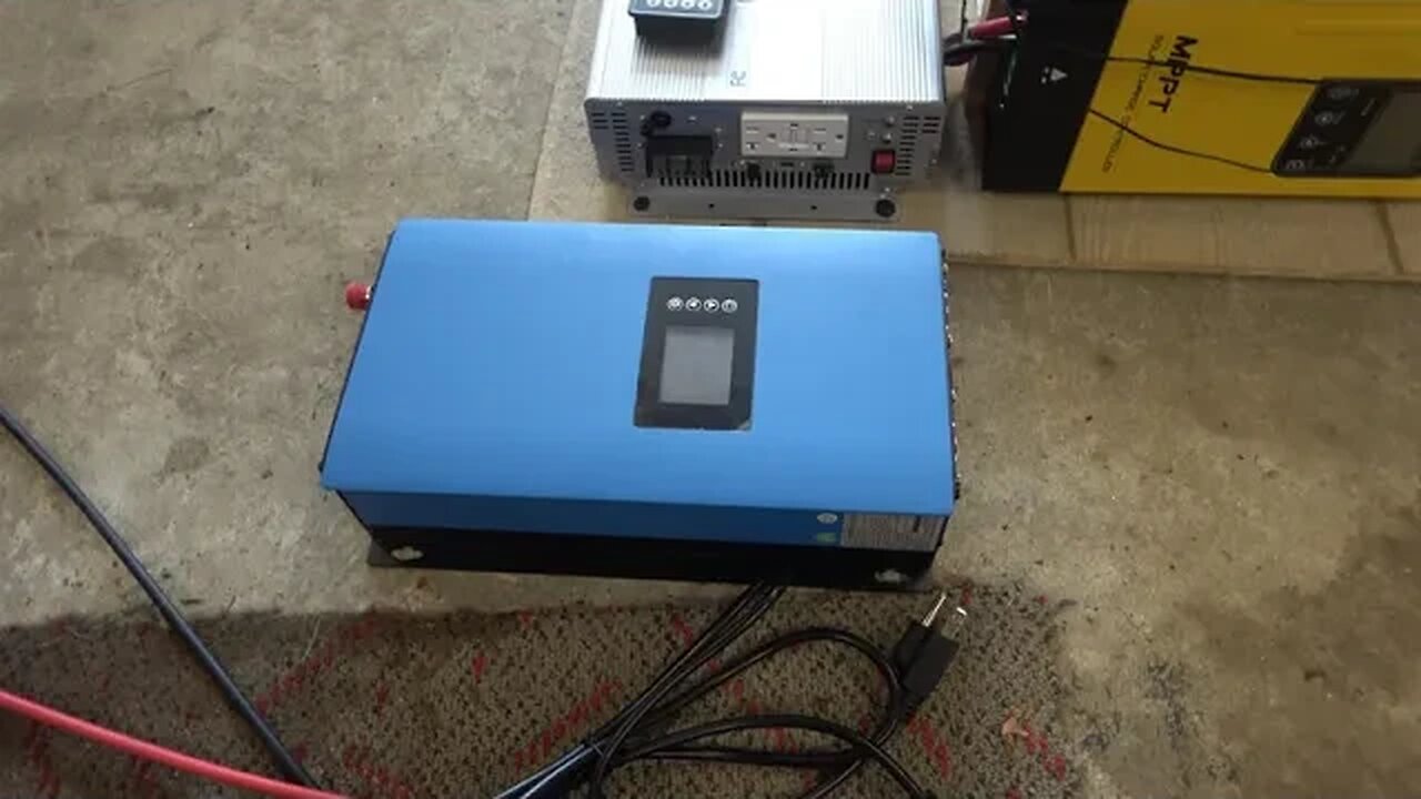 My Off Grid Solar Setup Gets Some Upgrades. Adding A Grid Tie Inverter To The System.