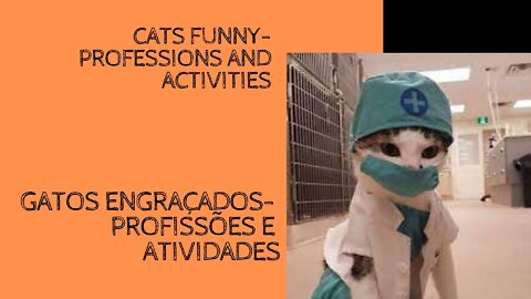 TOP CATS - PROFESSIONS - TOP GATOS - PROFISSÕES - 頂級貓-專業 - COVID TRIBUTE / HOMENAGEM / 貢