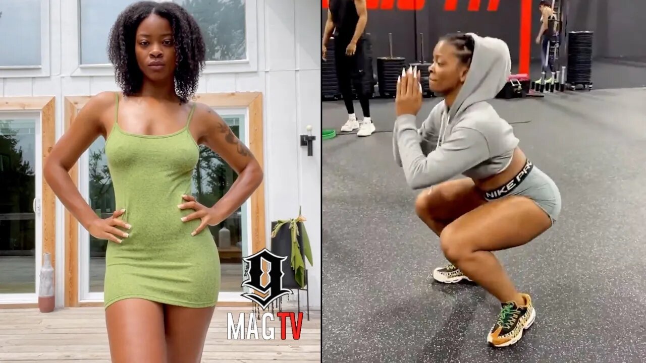 Ari Lennox Applies Pressure With Her Natural Post Workout Body! 🏋🏾‍♀️