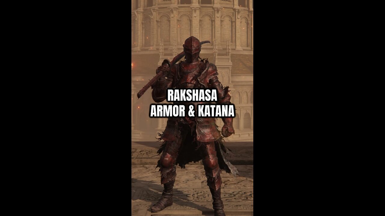 Rakshasa's Armor and Katana-One of the best Elden Ring Sets!