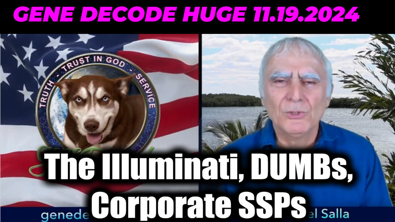 Gene Decode BOMBSHELL 1/19/24 - The Illuminati, DUMBs, Corporate SSPs