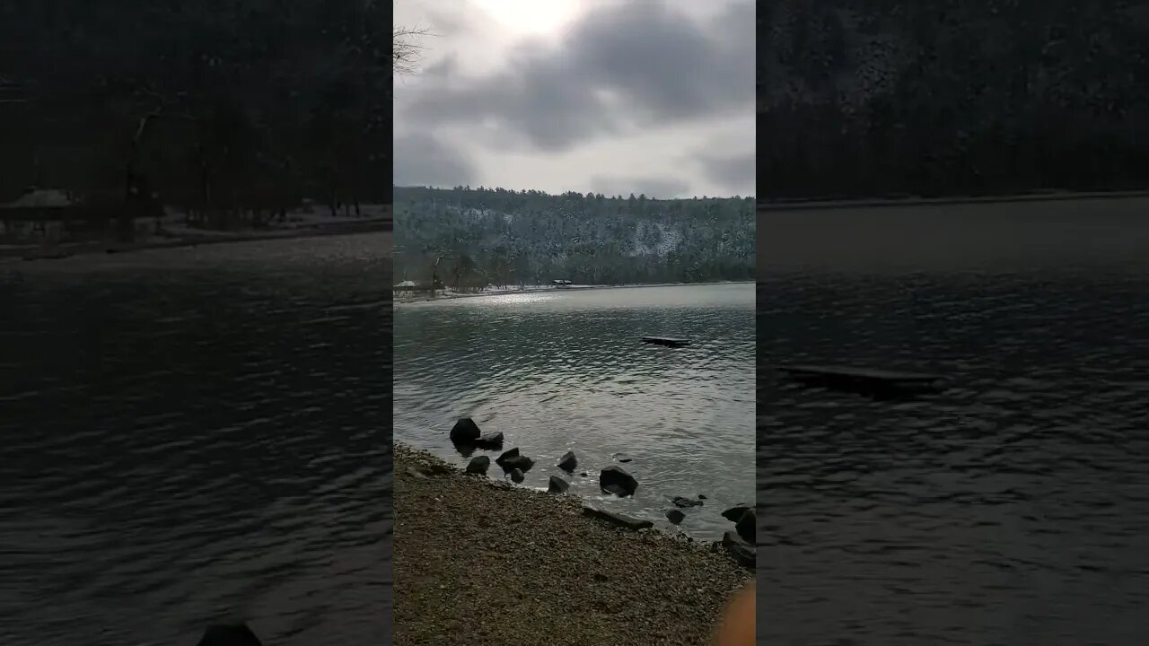 cool calming lake.