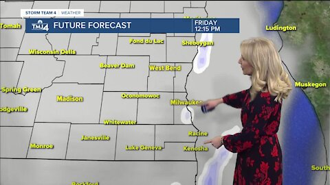 Moderate temperatures continue into the weekend