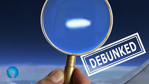 Debunked: UFO filmed from airplane - 8th of March