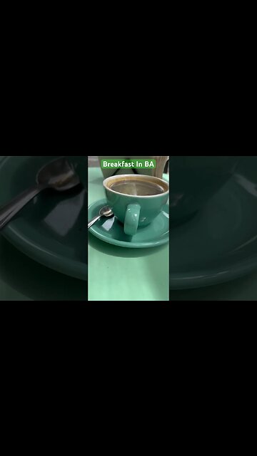 Having Breakfast In Buenos Aires #shorts