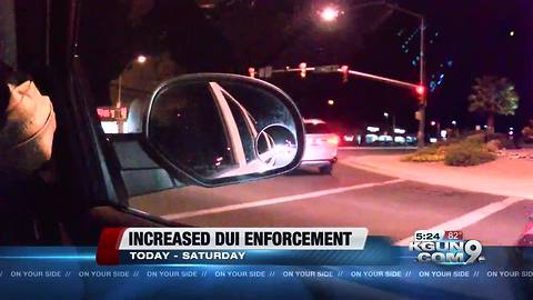 Tucson police department increases dui enforcement