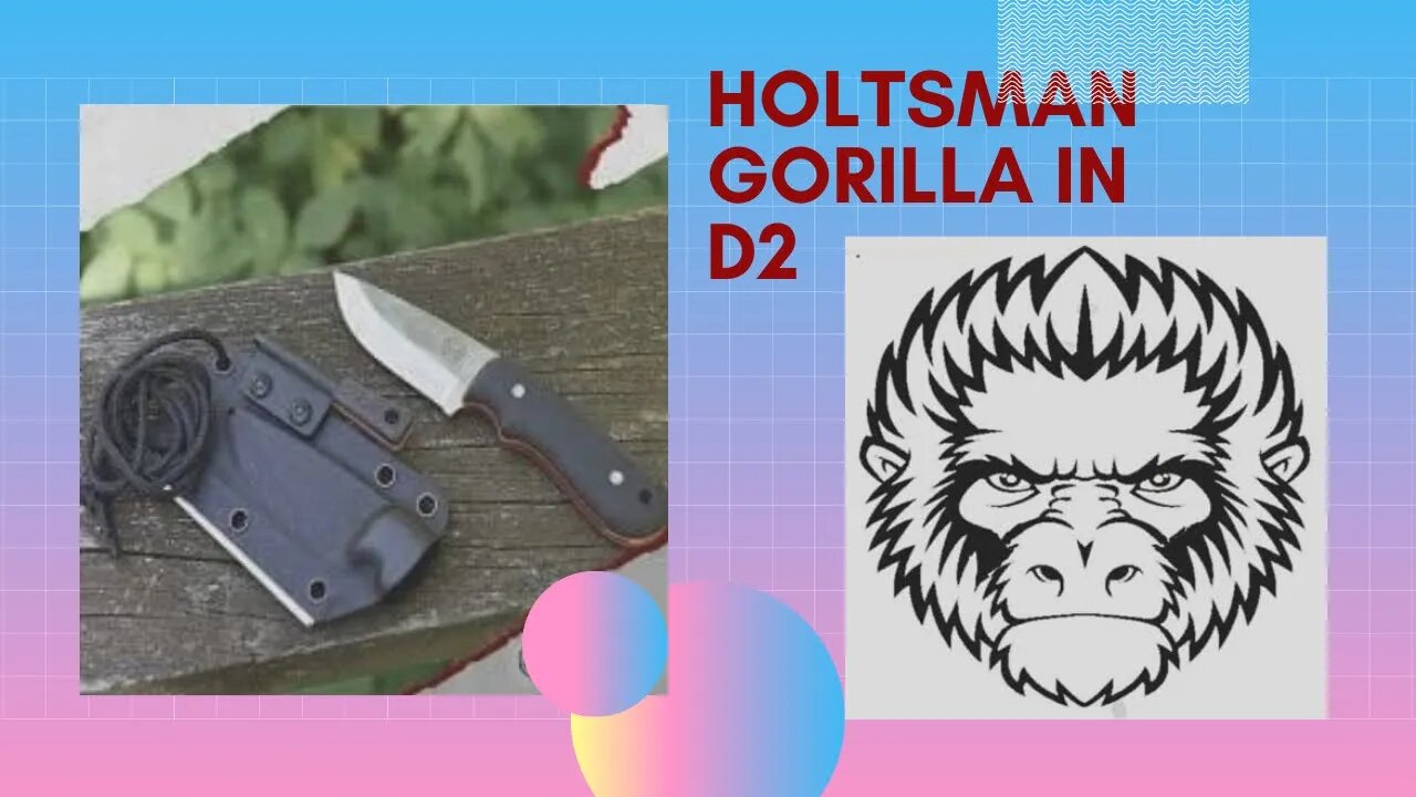 HOLTSMAN GORILLA D2 NECK KNIFE | FIRST DAY