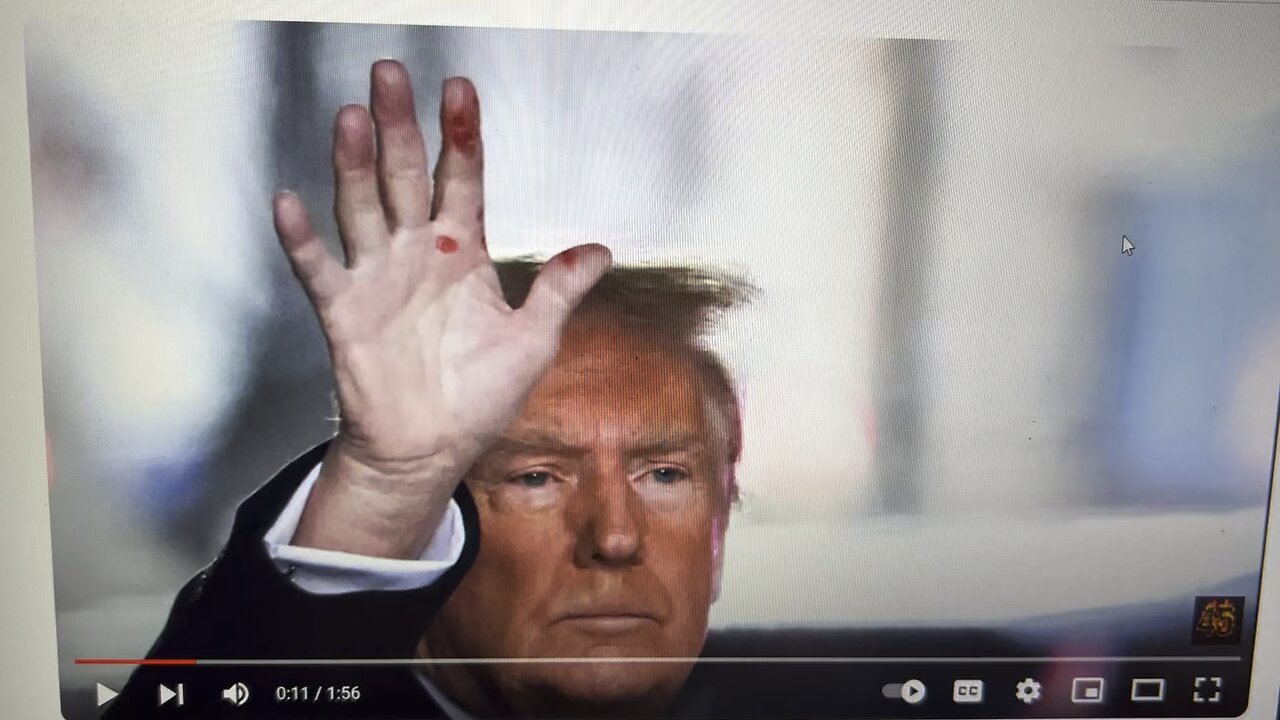 Trumps bruised hand, the mystery of revelation