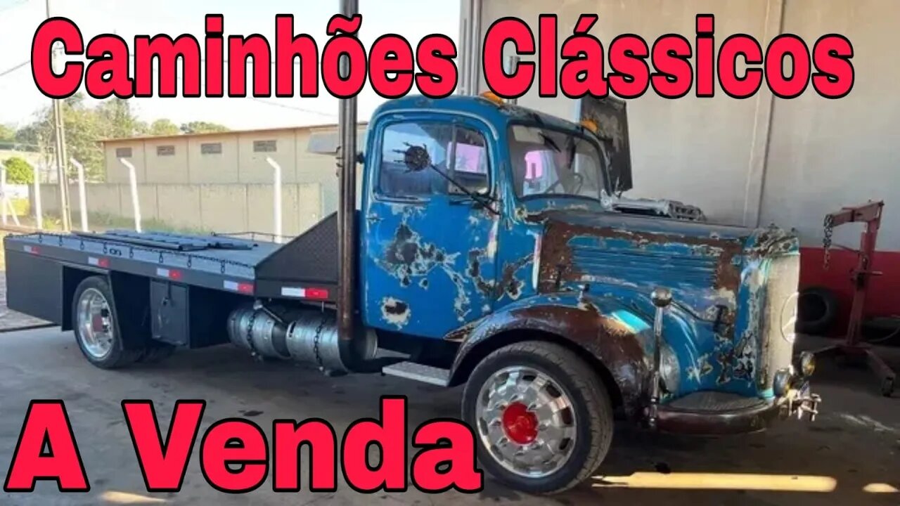 Ep.69 🚚 Caminhões Clássicos à Venda 📉 QRA Oliveira