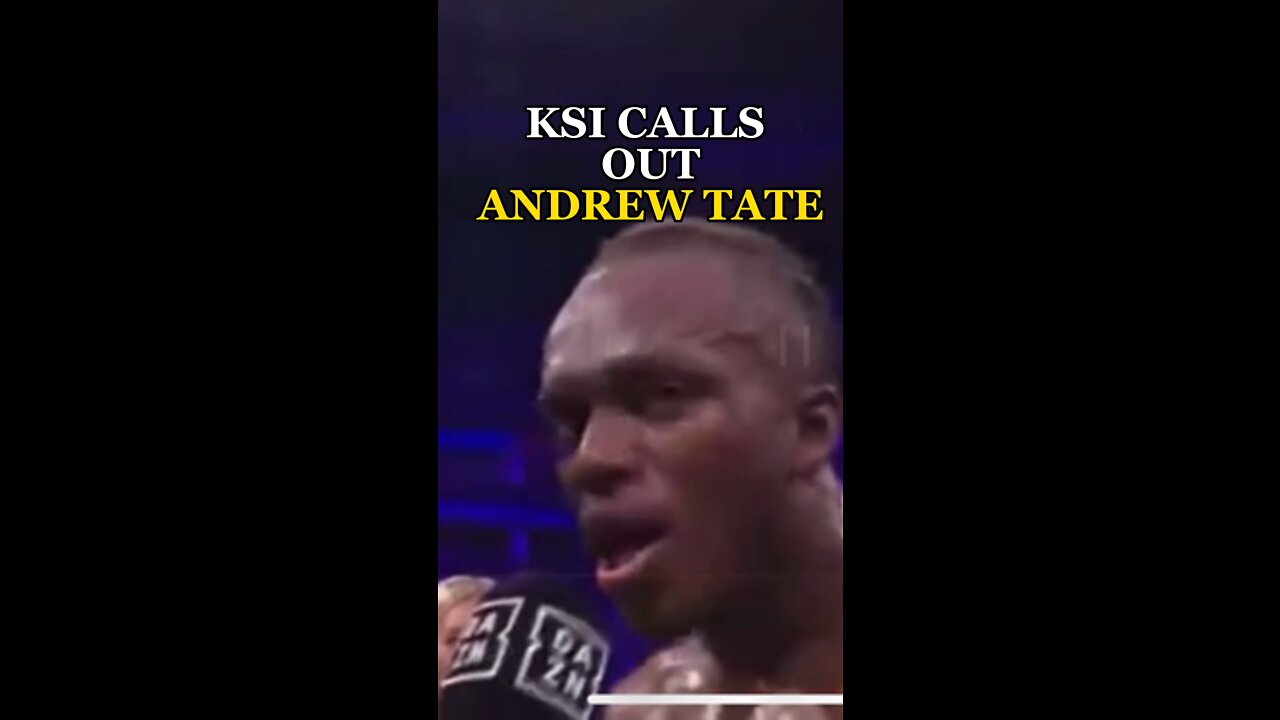 KSI Calls Out Andrew Tate
