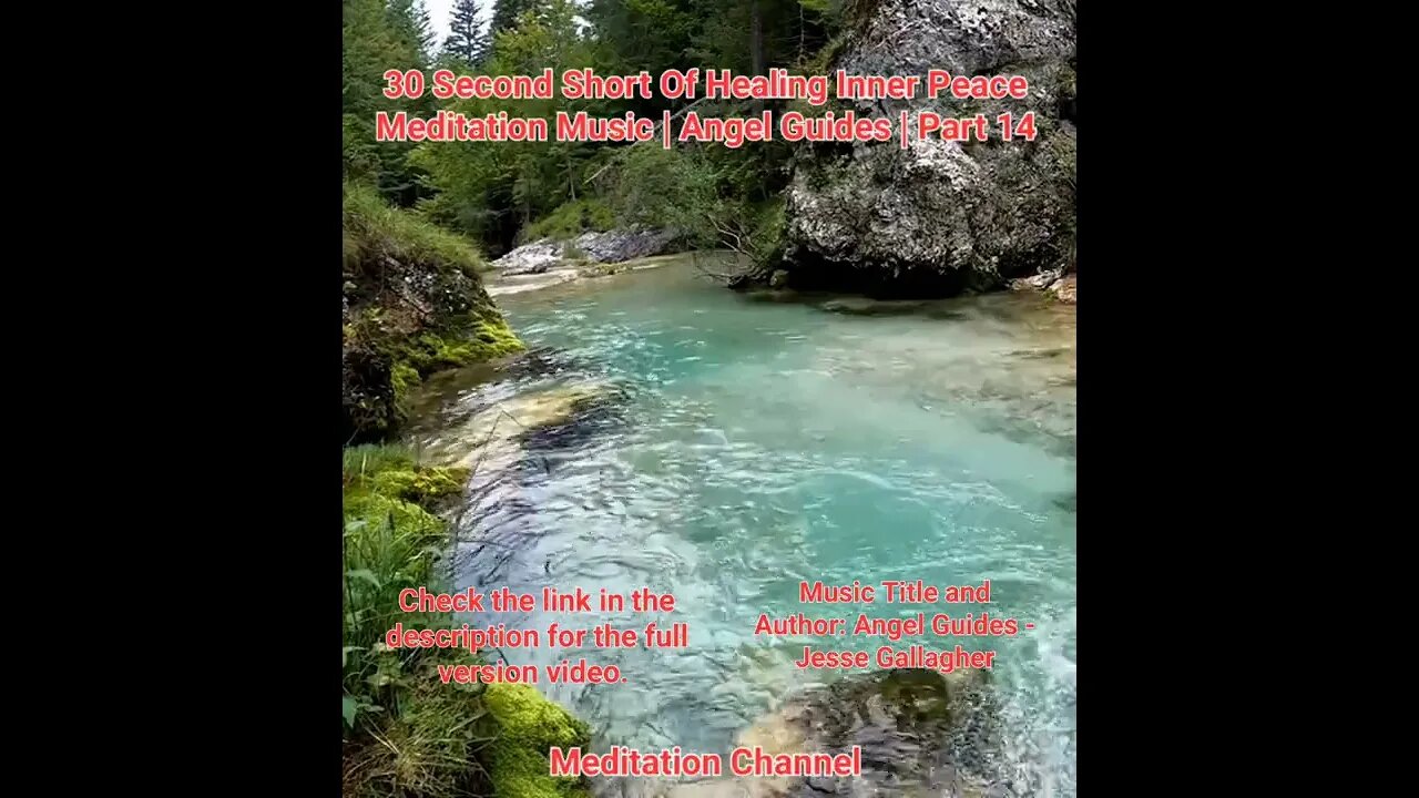 30 Second Short Of Healing Inner Peace Meditation Music | Angel Guides | Part 14 #Meditation #shorts