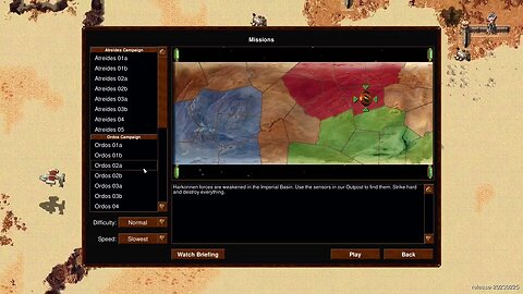 OpenRA, Dune 2000; Ordos, mission 2a