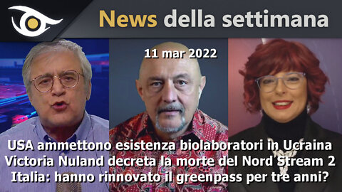 News della settimana (11 mar 2022)