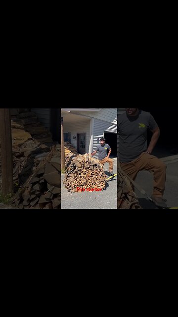 Fire starter #firewood #hardwood #kindling #split firewood #seasoned firewood # wood stove