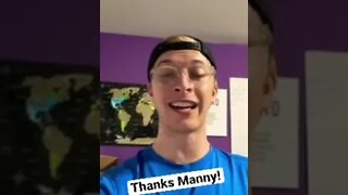Thanks Manny! #shorts