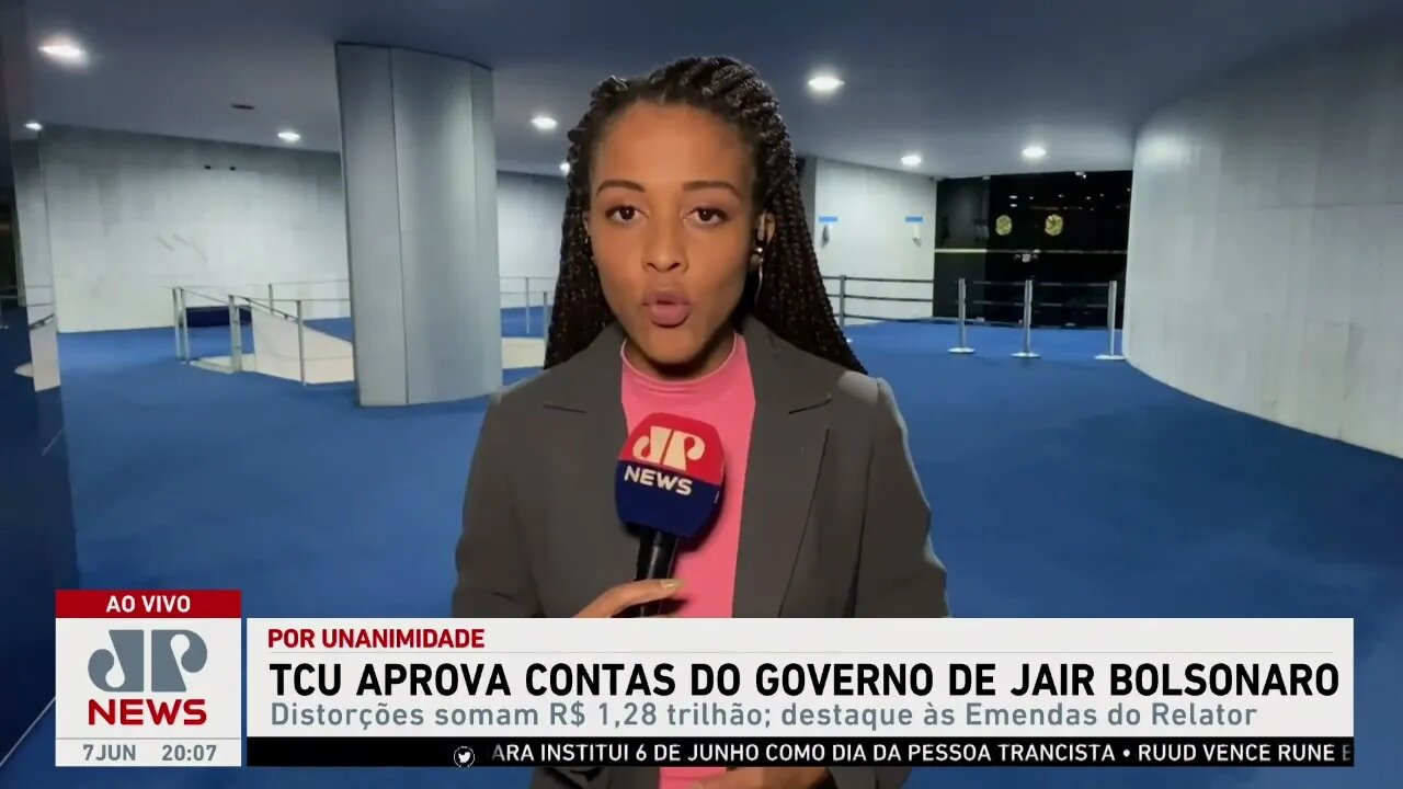 TCU aprova contas do governo de Jair Bolsonaro