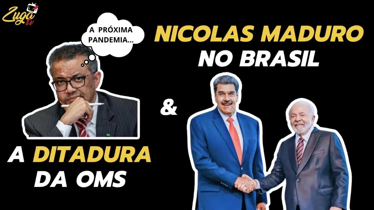 Ditadura da OMS & Nicolas Maduro no Brasil - Zuga React #venezuela #oms #politica #portugal #brasil