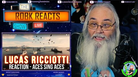 Lucas Ricciotti Reaction - Aces Sing Aces - First Time Hearing - Requested