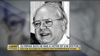 Olympian says he was a victim of U-M doctor