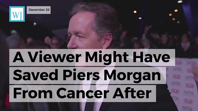 A Viewer Might Have Saved Piers Morgan From Cancer After Noticing Alarming Detail About His Tv Appearance