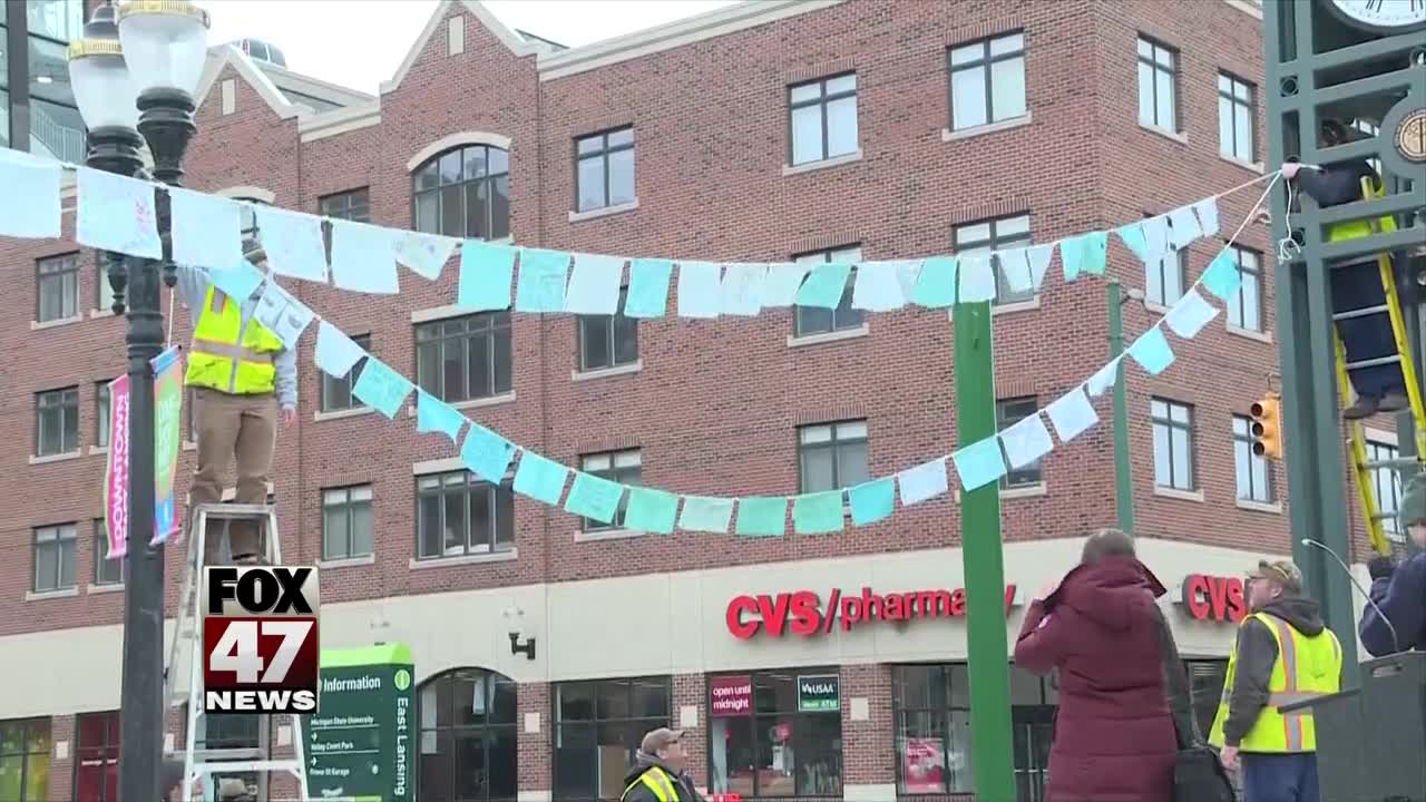 Teal flags dedicated in East Lansing