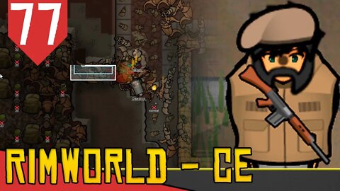 Primeiro TESTE do CANTINHO DO INSETO - Rimworld Combat Extended #77 [Série Gameplay PT-BR]