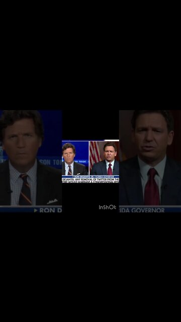 Ron Desantis on Apple Censorship #shorts #twitter #apple #tuckercarlson