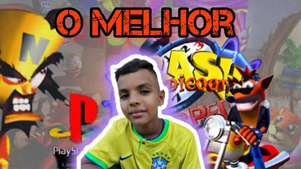 O melhor jogo de ps1 crash bandicoot 3 parte 1