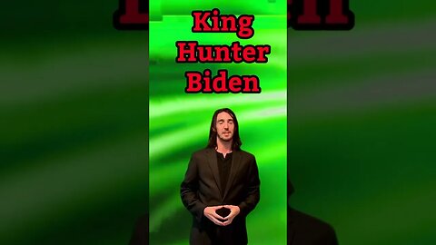 King hunter Biden | DARK NEWS #shortsfeed #comedyshorts #newstoday #hunterbiden #darkcomedy #fypシ