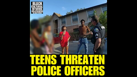 BCN #37 Teens threatening the police!!!