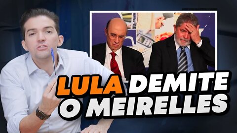 Meirelles chama o Lula de Dilma depois da bolsa perder R$ 156 bi!