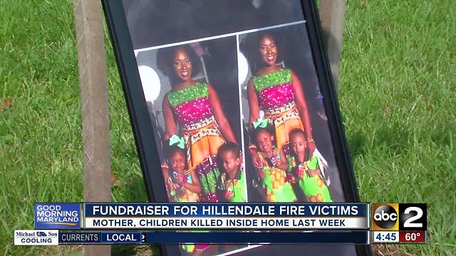 Community gathers to raise money for mother, kids who died in Hillendale fire