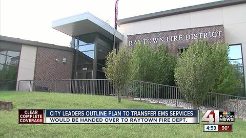 Raytown outlines plan to transfer EMS services