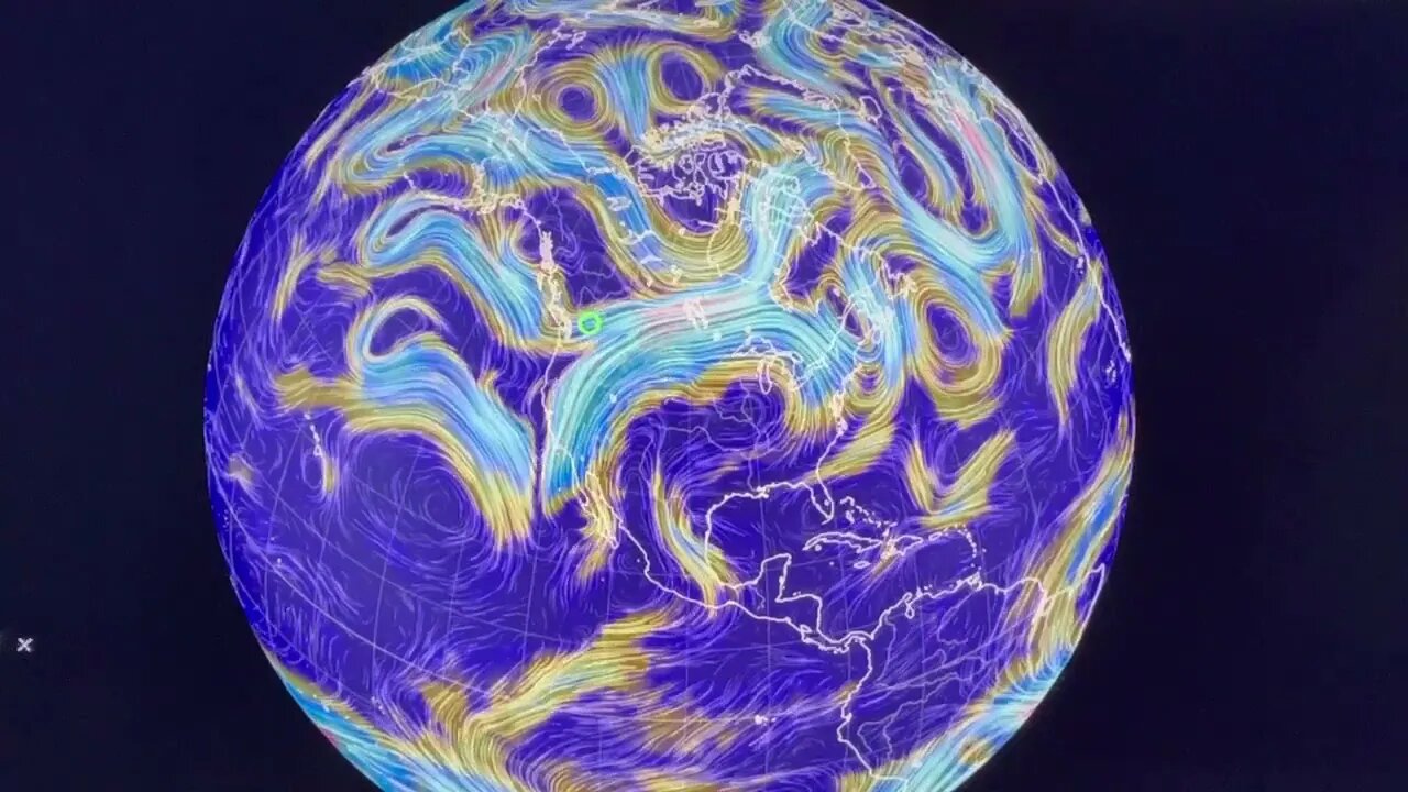 Todays Jet Streams Aug 19, 2023