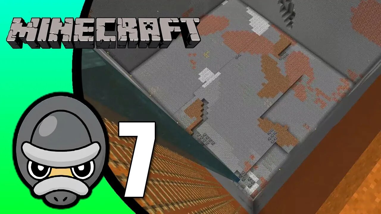 Digging a Giant Hole in Minecraft // Part 7