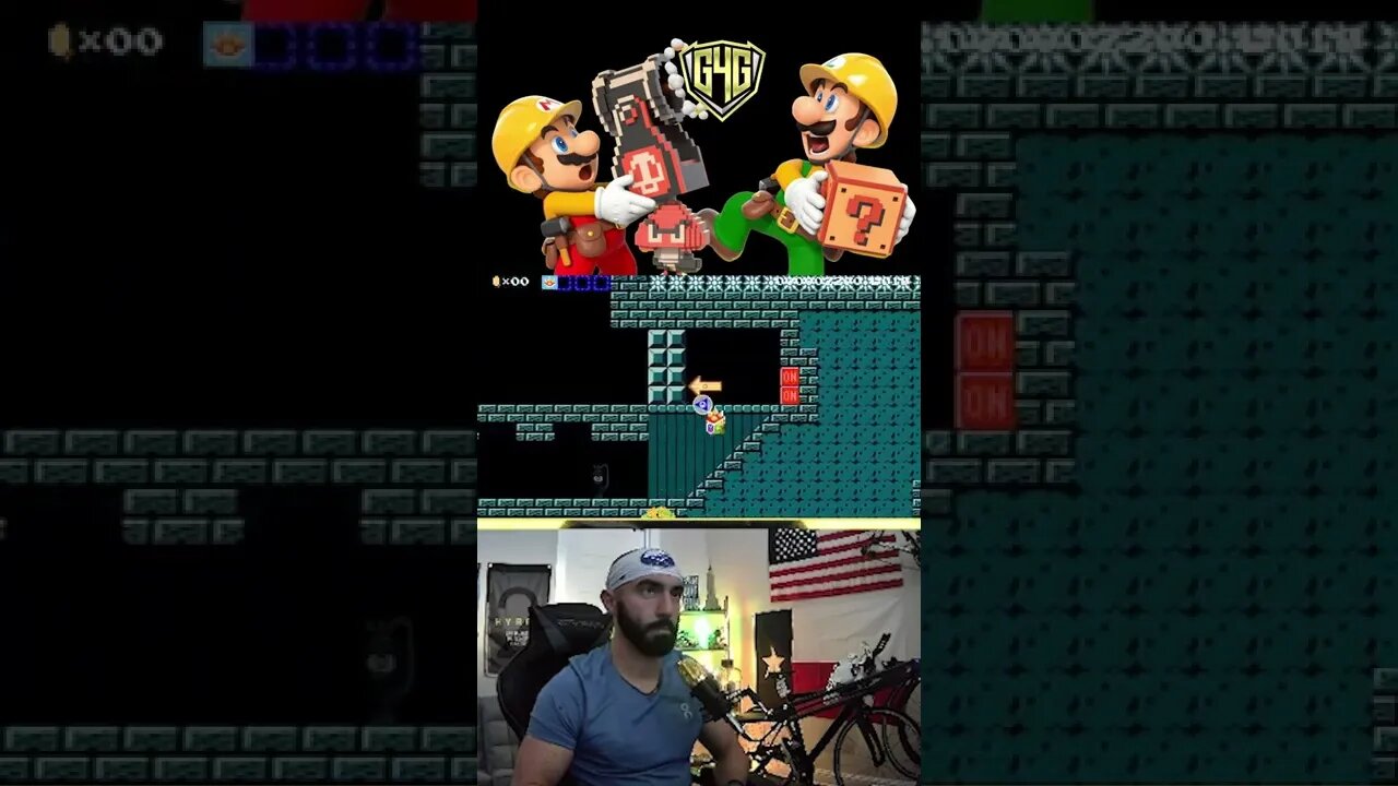 LINK VIEWER LEVEL! Super Mario Maker 2 #nintendoswitch #short #shorts #supermariomaker2 #nintendo