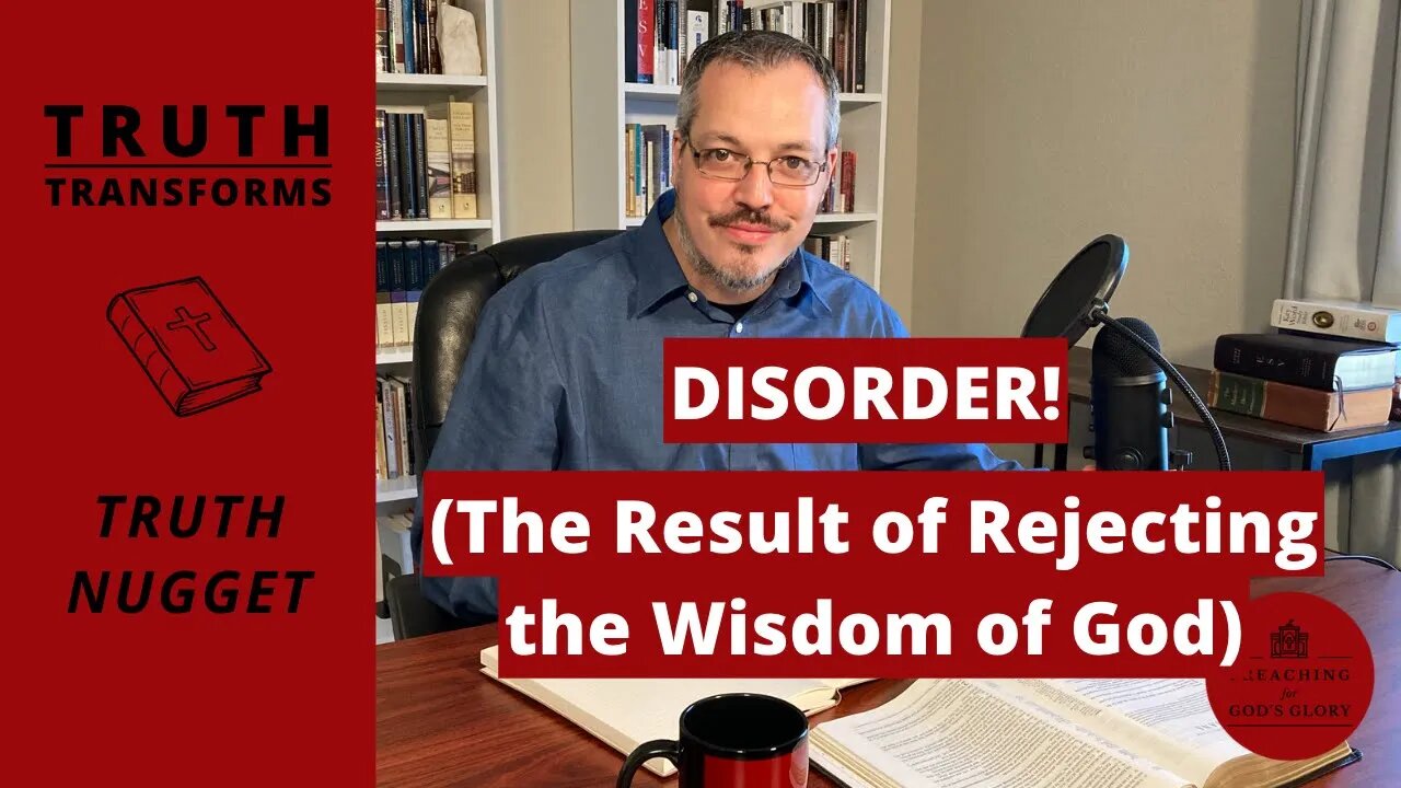 Rejecting God's Wisdom = DISORDER!!! | Truth Nugget (James 3:3-12), Expository Preaching, Pride