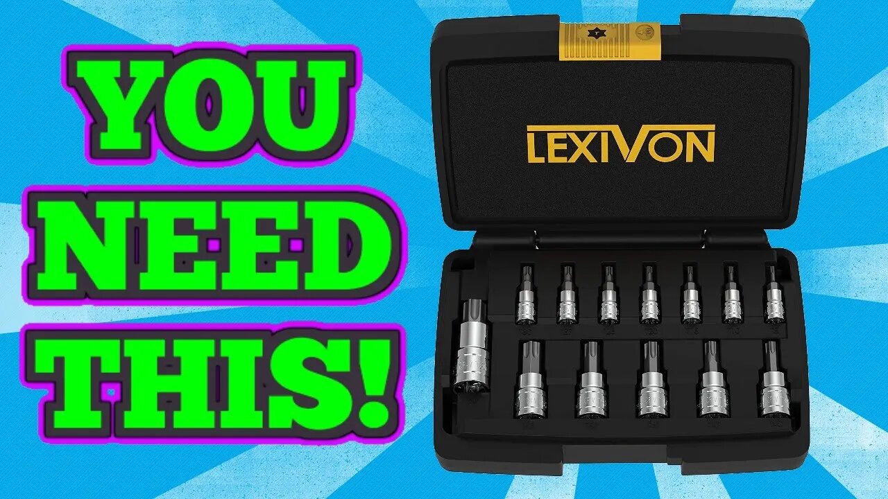 Check Out This Torx Bit Socket Set By Lexivon!