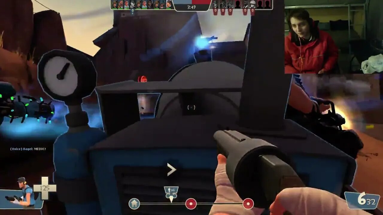 Team Fortress 2 Online Match #18 On PC With Live Commentary While Playing As A Scout