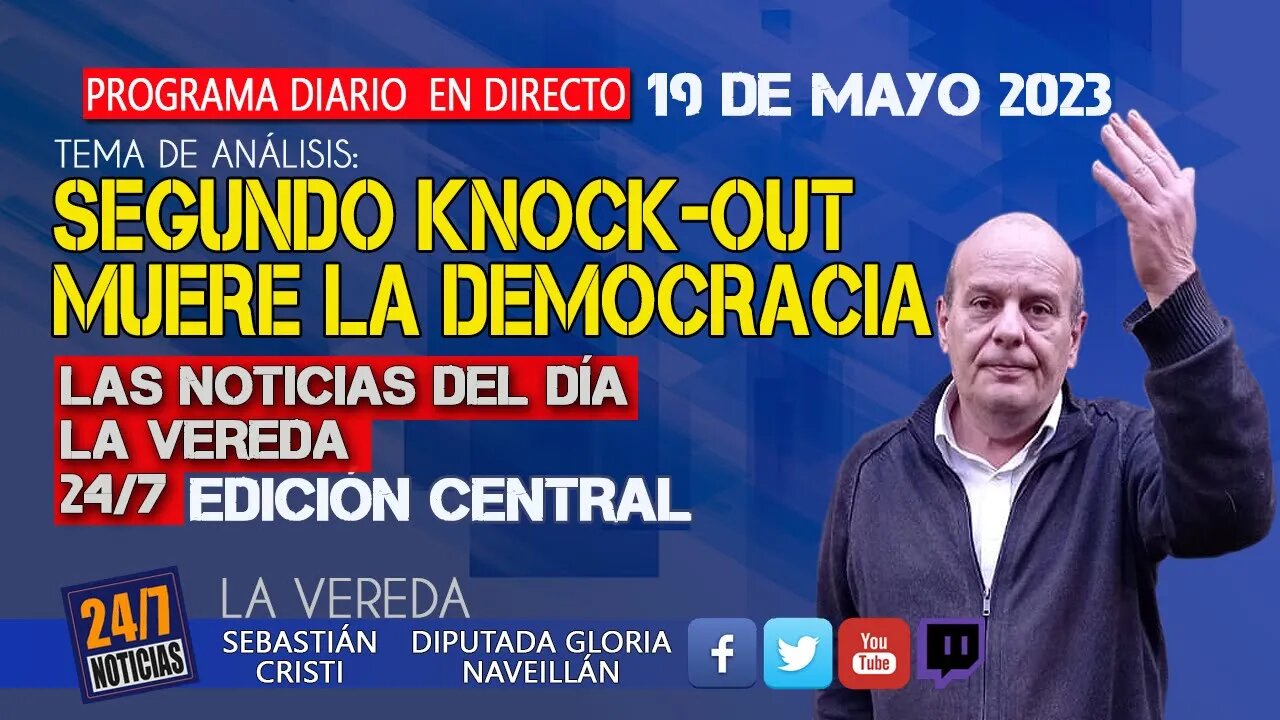 URGENTE: Segundo KnockOut, Muere la Democracia