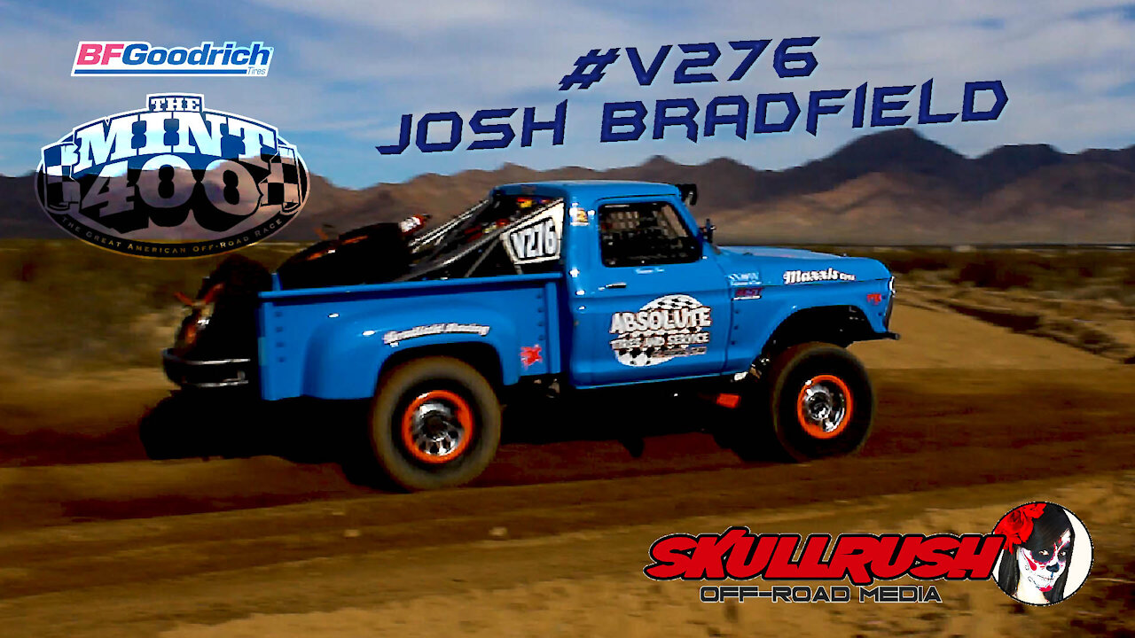 #V276 Josh Bradfield 2020 Mint 400 Winner Off Road Racing