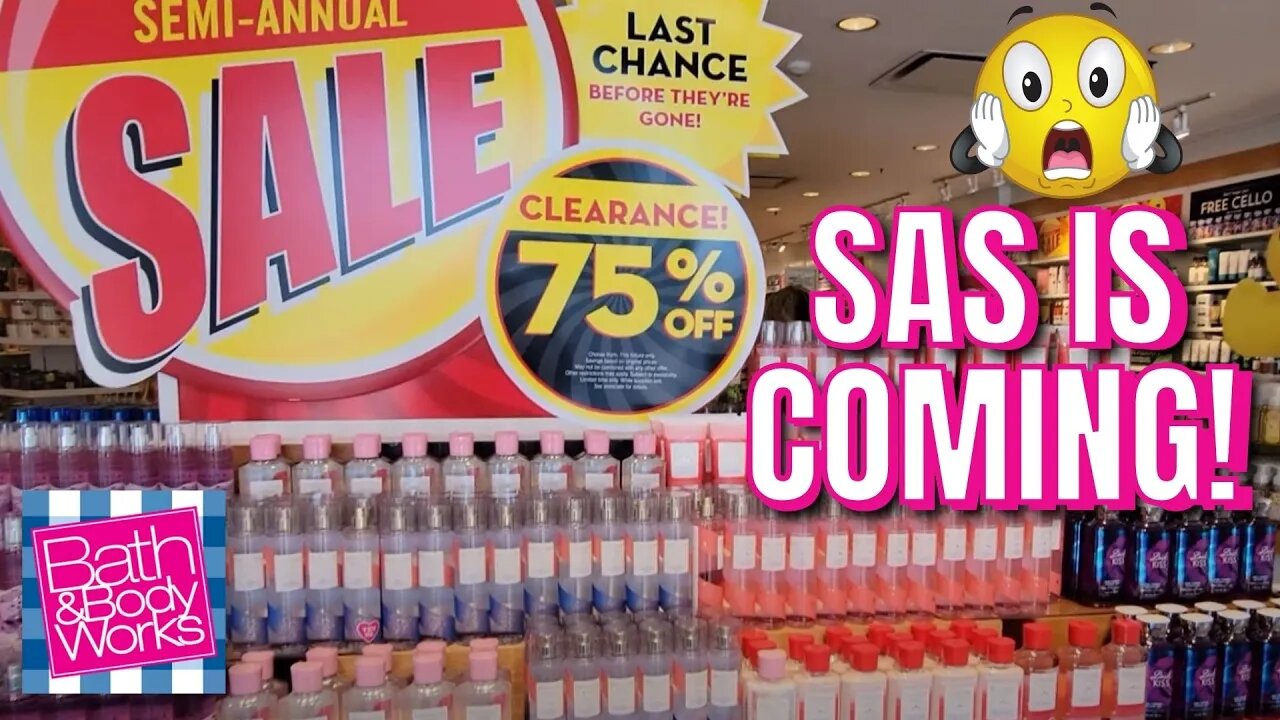 BATH & BODYWORKS | SAS IS COMING | NEW ITEMS! STORE WALK THRU | #BATHANDBODY