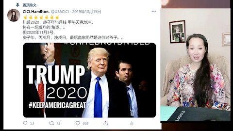 20.CICI告诉你，川普大选稳赢的台前幕后原理Behind the scenes and in front of the camera, Donald Trump won the election